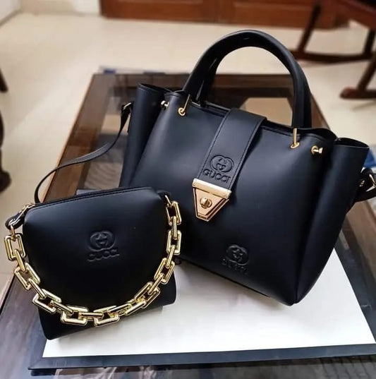 Luxury 2 Piece Gucci-Inspired Handbag Set