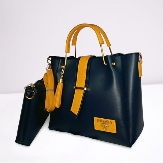Elegant Handbag With 2 Piece