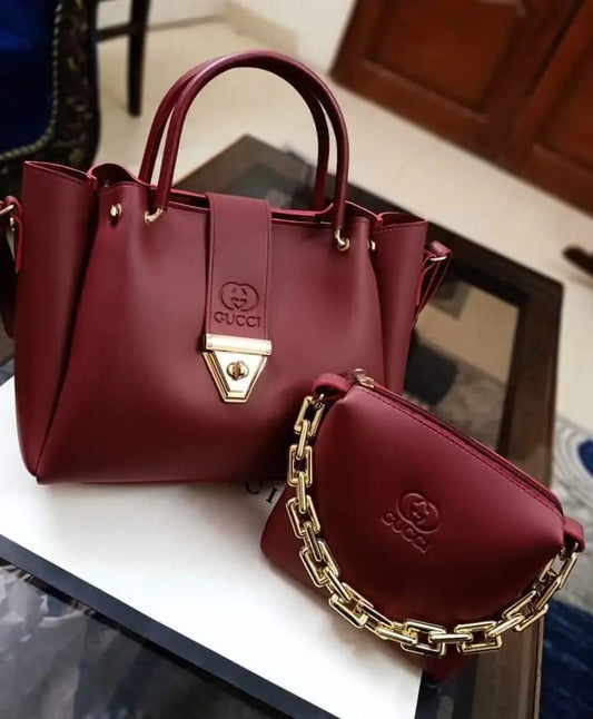 Luxury 2 Piece Gucci-Inspired Handbag Set